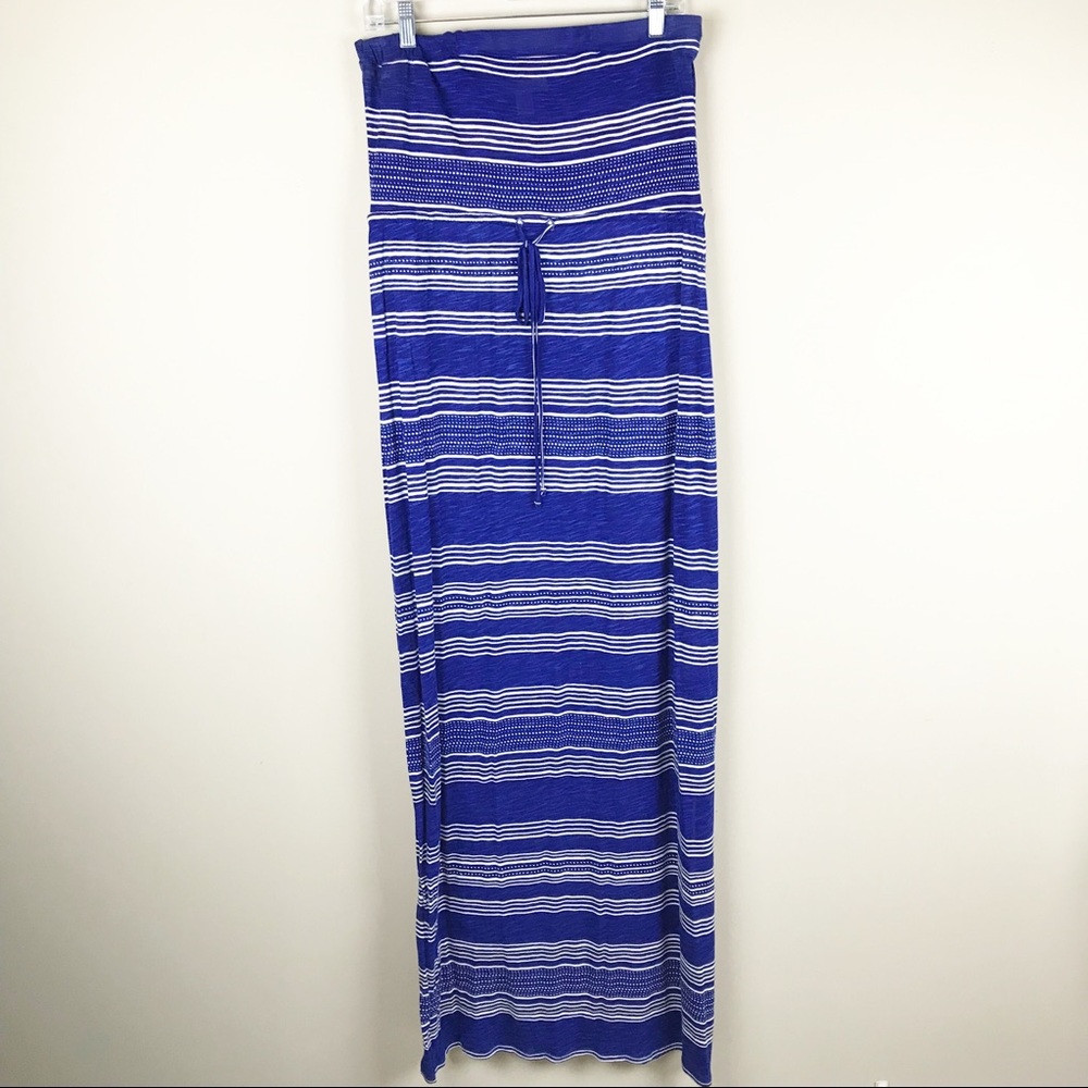 Motherhood Maternity striped maxi dress - Picture 2 of 7